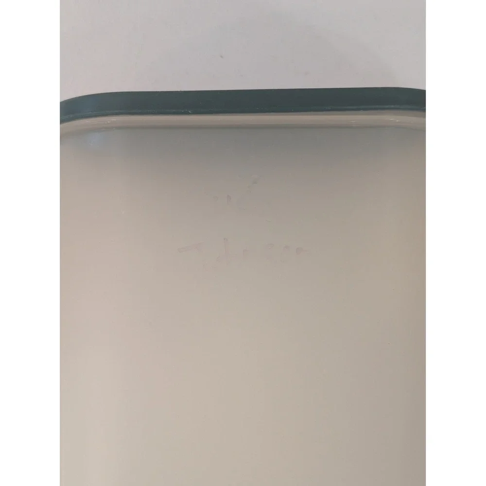Tupperware Modular Mates Oval Storage Containers Set 5 Pieces Green Lids Vintage - Picture 8 of 8